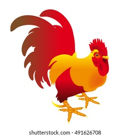 Red rooster