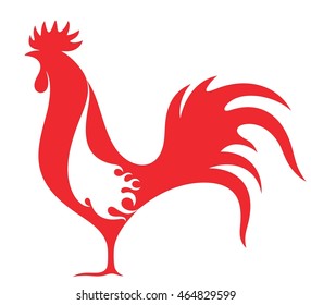 red rooster - symbol 2017