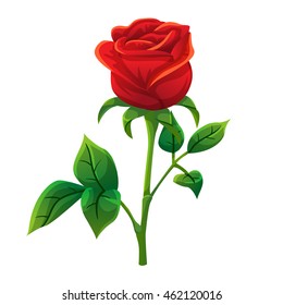 Red Rose Cartoon High Res Stock Images Shutterstock