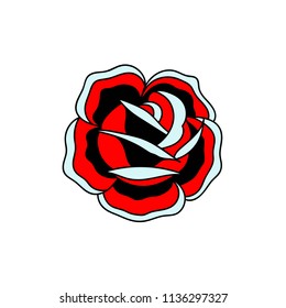red rose flora