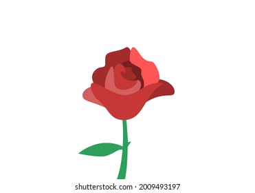 Icono de rama de flores rojas