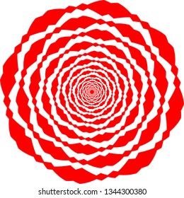 red rose flower vector