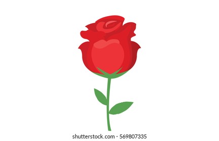 red rose flower vector graphics