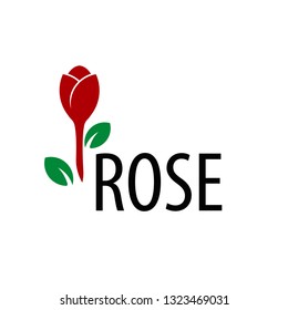 Red Rose Logo Stock Vector (Royalty Free) 1323469031 | Shutterstock