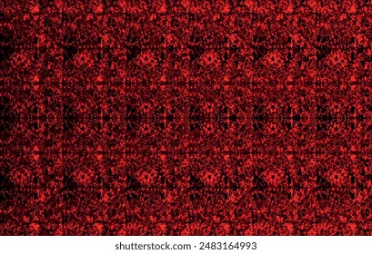 Red Rose Mesh And Grunge Abstract Wallpaper With Blur Effect