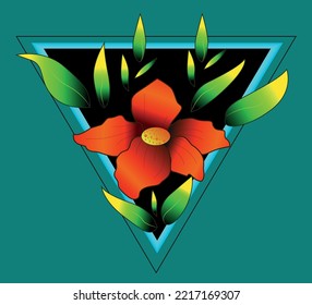 red rose petals and green leaves that surround