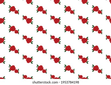 Rosa Roja. Textura sin inconvenientes. Para el diseño y el embalaje de papel.