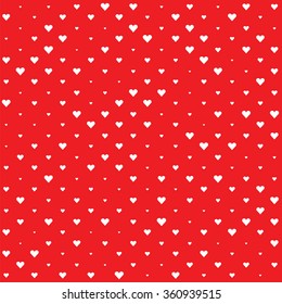 Red rose Valentine heart vector background. Valentine's Day Wallpaper. 