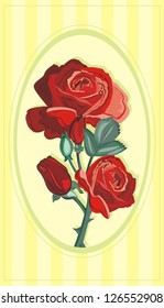 red roses