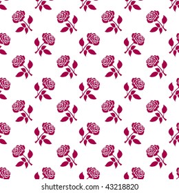 Red roses background