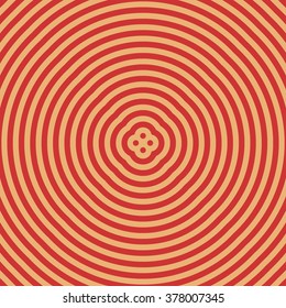 Red Round Abstract Vortex Background Hypnotic Stock Vector (Royalty ...