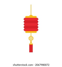 red round chinese lantern element for decoration for Chinese New Year