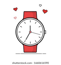 ICONO ROJO CON CORAZONES