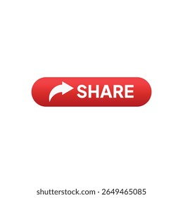 A red, rounded 