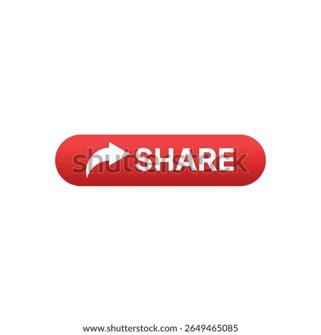 A red, rounded 