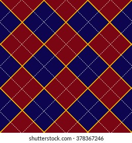 Red Royal Blue Diamond Background Vector Illustration
