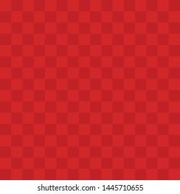 Red Rubber Kickball Dodgeball Checkered Pattern Texture Vector Icon Illustration