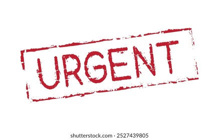 The red rubber stamp labeled URGENT. This essential message conveys a sense of urgency and importance, making sure that time-sensitive tasks and messages are promptly acknowledged and prioritized.