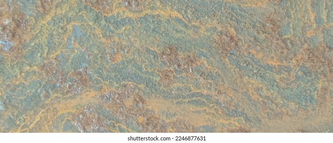 Red Rustic Metal Paint. Metal Rust Background. Old Vector Corrosion. Steel Corrosion Background. Brown Iron Rusty Surface. Metal Copper Structure. Steel Structure Background. Rusty Vintage Decay Rust.