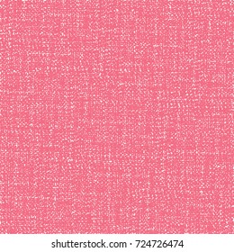 Red sackcloth texture. Canvas paper pattern. Abstract vector.