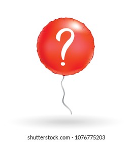 Red sale balloons