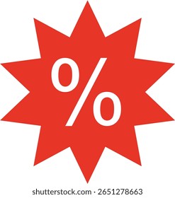 Red Sale Icon Pack For Ads