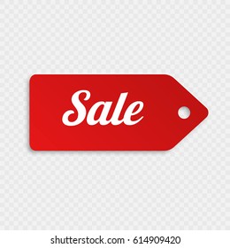 Red Sale Tag