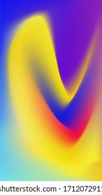 Red sand yellow blue gradient mesh background nice for wallpaper