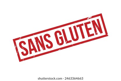Image vectorielle  de phoque rouge Sans gluten en en caoutchouc