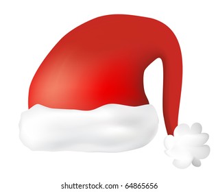 Red Santa Claus Hat