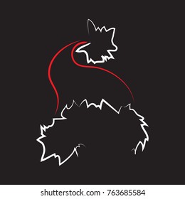 Red santa hat. Santa hat icon.Santa hat vector.Vector eps 10.