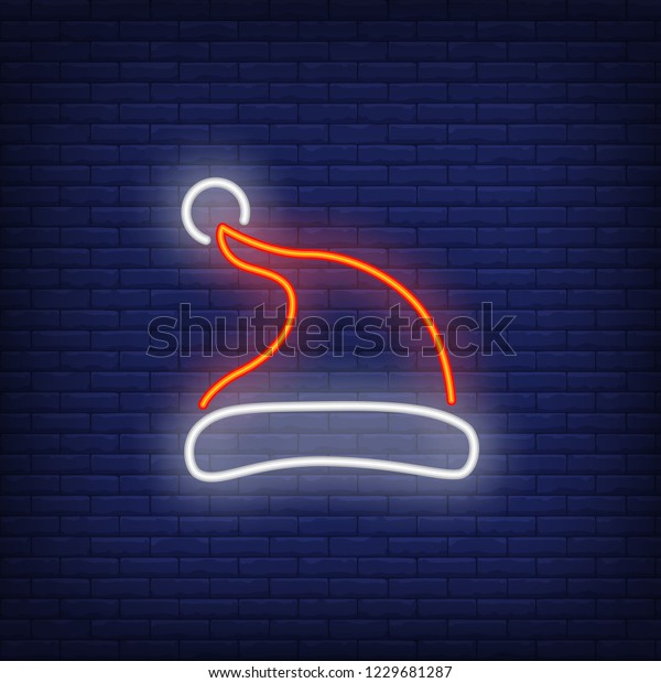 glowing santa hat