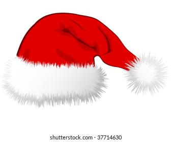 sombrero rojo de Santa