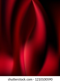 Red scarlet abstract background the flames of hell. The vortices of the Royal mantle.