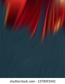 Red scarlet abstract background the flames of hell. The vortices of the Royal mantle.