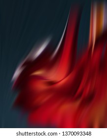 Red scarlet abstract background the flames of hell. The vortices of the Royal mantle.