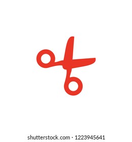 red scissor icon
