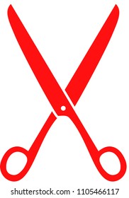 Red Scissors illustration