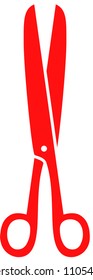 Red Scissors illustration