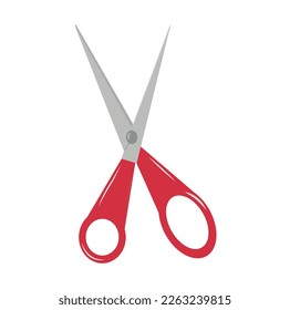 Red scissors isolated on white background - Powered by Shutterstock - Get 15% off with code: PIKWIZARD15