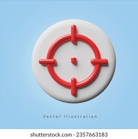 signo de primicia roja en ilustración vectorial 3d