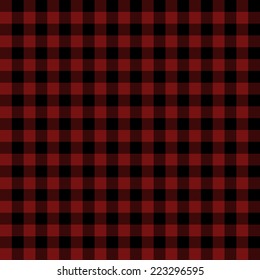 Red Scottish Seamless Tartan Plaid