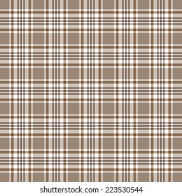 Red Scottish Seamless Tartan Plaid