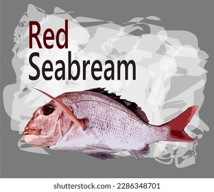 Red Seabream on the ice