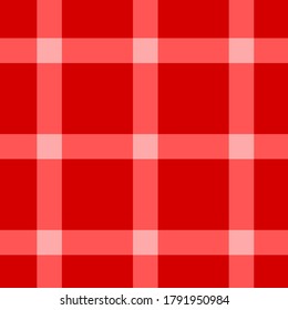 red seamless checkered pattern background for fashion fabric design or product