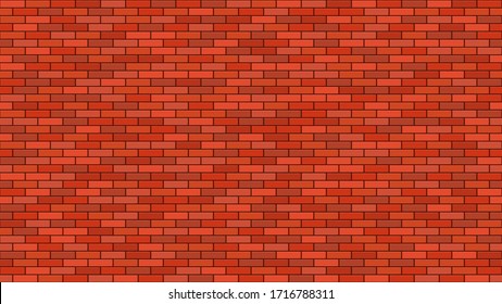 red seamless color brickwall background