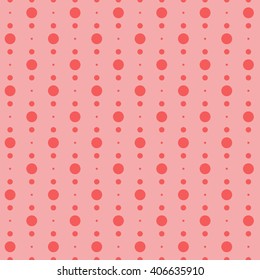 red seamless dots pattern