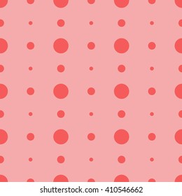 red seamless dots pattern , seamless dots background vector , seamless dots pattern for gift wrap ,  seamless dots pattern for tablecloth