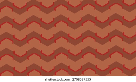 Diseño de Fondo de pantalla de patrón de corazón sin costuras rojo