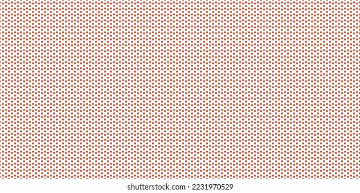 Patrón de puntos de polka aislados sin costuras rojas. Pequeño patrón de puntos rojos. Para la impresión y la decoración de diseño, el diseño y las texturas impecables.